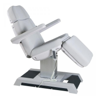 Kosmetologinis gultas su elektriniu valdymu (4 varikliai) (Vengrija)