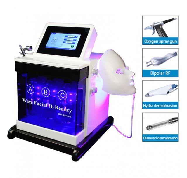Daugiafunkcinis deguonies ir hidrodermabrazijos aparatas „6in1“