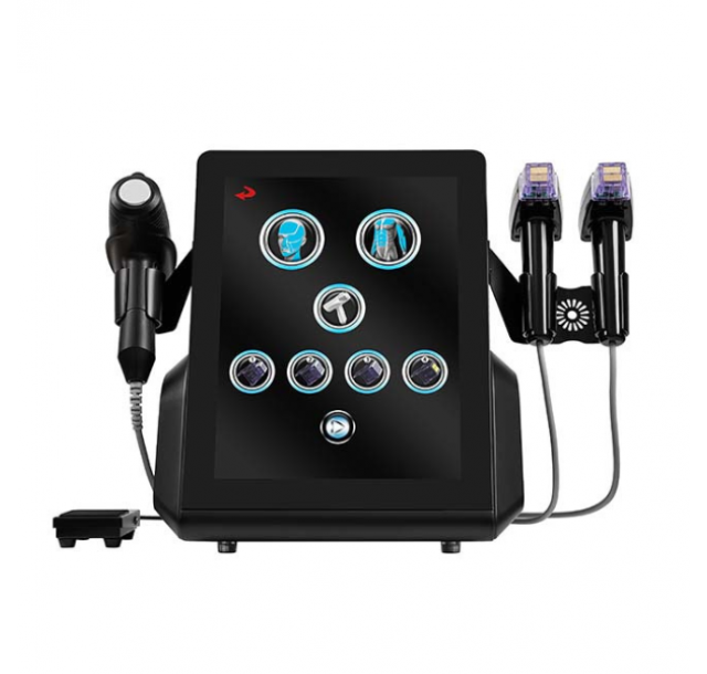 Frakcinis veido ir kūno aparatas: radiodažnis + mikroadatinė mezoterapija + šalčio plaktukas