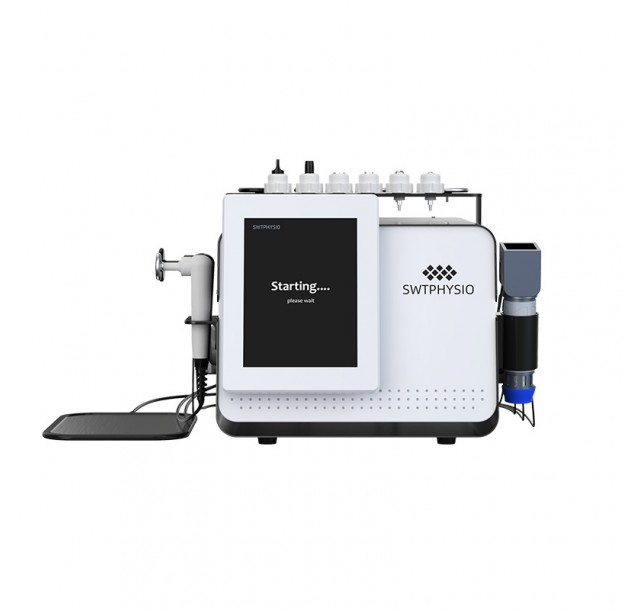 Smūginės terapijos, EMS ir radiodažnio CET/RET aparatas SWTPhysio