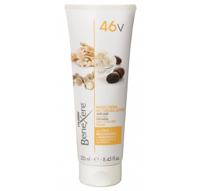 Aktyviai drėkinanti kreminė veido kaukė brandžiai odai 46V, 250 ml