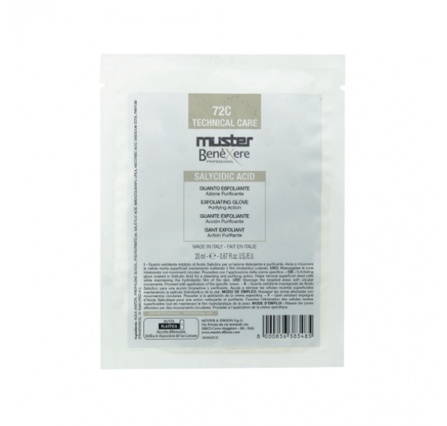Eksfoliacinė pirštinė su salicilo rūgštimi 72C, 20 ml