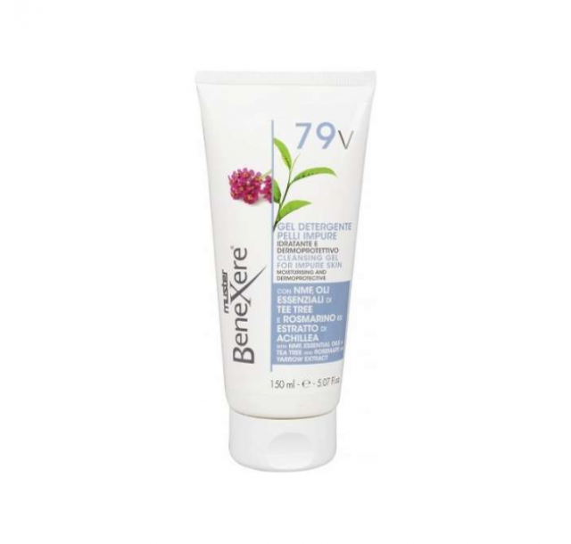 Valomasis veido gelis su cinku 79V, 150 ml