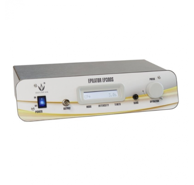 Biomak ilgalaikio plaukų šalinimo elektroepiliatorius, koaguliatorius EP300 (Lenkija)