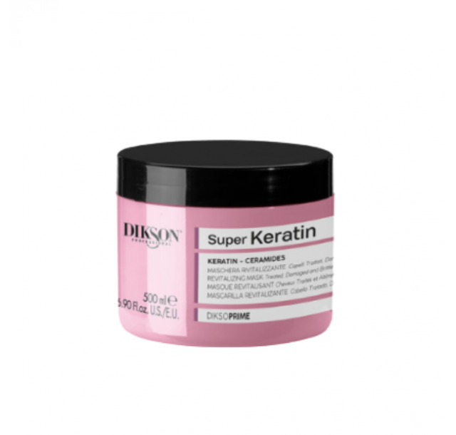 Regeneruojamoji kaukė su keratinu pažeistiems plaukams, 500 ml