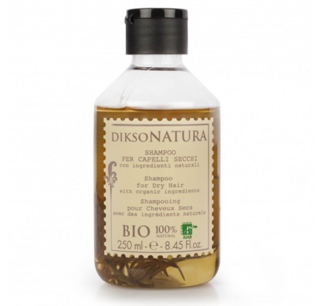 Natūralus šampūnas sausiems plaukams DiksoNatura, 250ml 