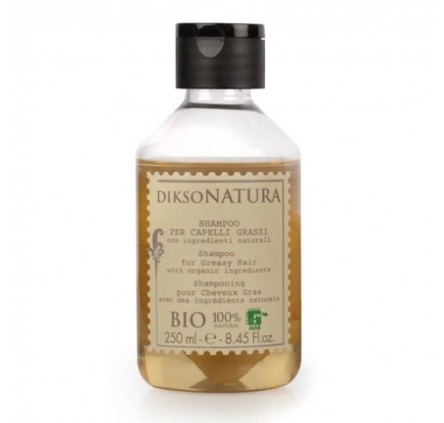 Natūralus šampūnas riebiems plaukams DiksoNatura, 250ml 