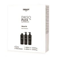 DiksoPlex rinkinys plaukų apsaugai ir atstatymui su aminorūgštimis, 3x500ml