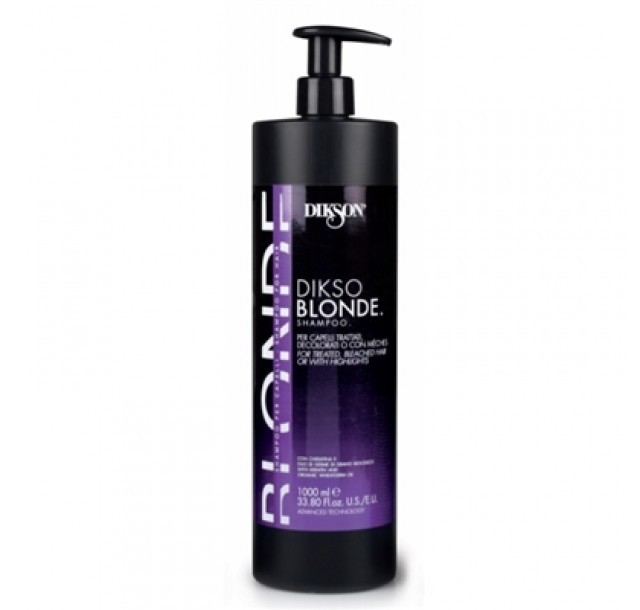 Šampūnas šviesintiems plaukams su keratinu DiksoBlonde, 1000ml