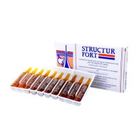 Ampulės, atstatančios pažeistus plaukus StructurFort, 10x12 ml