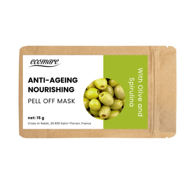 Alginatinė kaukė su alyvuogėmis, 15 g