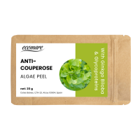 Alginatinė kaukė su ginkmedžiu nuo kuperozės, 20 g