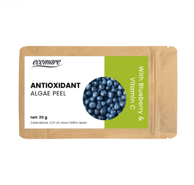 Antioksidacinė alginatinė kaukė su mėlynėmis, 20 g