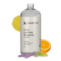 Citrusų ir levandų aromato masažinis saldžiųjų migdolų aliejus „Citrus & Lavender“, 1000ml