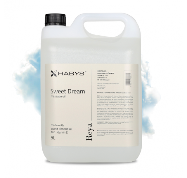 Gėlių aromato masažinis saldžiųjų migdolų aliejus „Sweet Dream“, 5 l