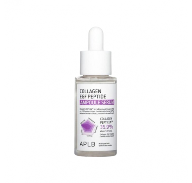 APLB stangrinamasis veido serumas su augimo faktoriais ir kolagenu, 40 ml