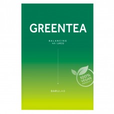 „Barulab“ lakštinė veido kaukė su žaliąja arbata