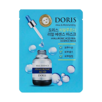 Doris drėkinamoji lakštinė veido kaukė su hialuronu