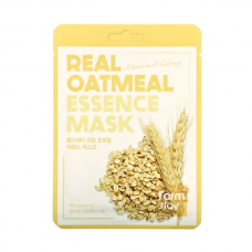 Farmstay raminamoji lakštinė veido kaukė su avižų ekstraktu