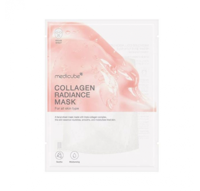 Medicube stangrinamoji lakštinė veido kaukė su kolagenu