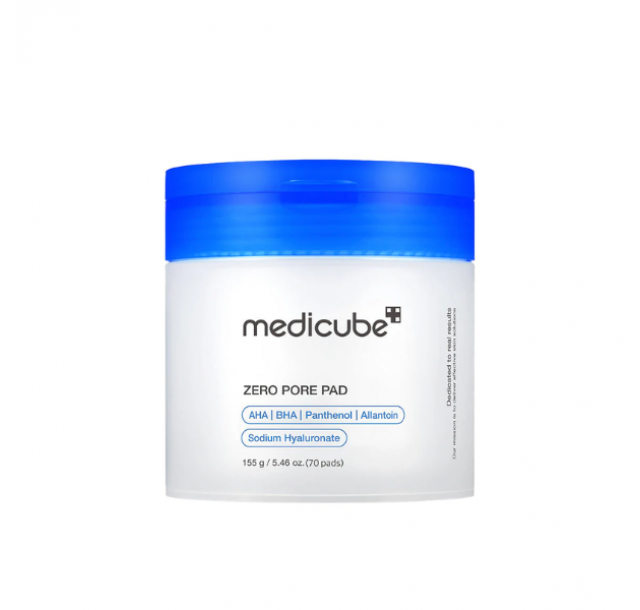 Medicube šveičiamieji, poras sutraukiantys diskeliai su AHA ir BHA rūgštimis, 70 vnt.