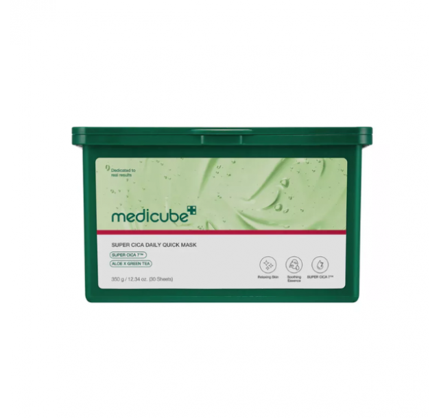 Medicube raminamoji lakštinė veido kaukė su azijine centele, 30vnt.