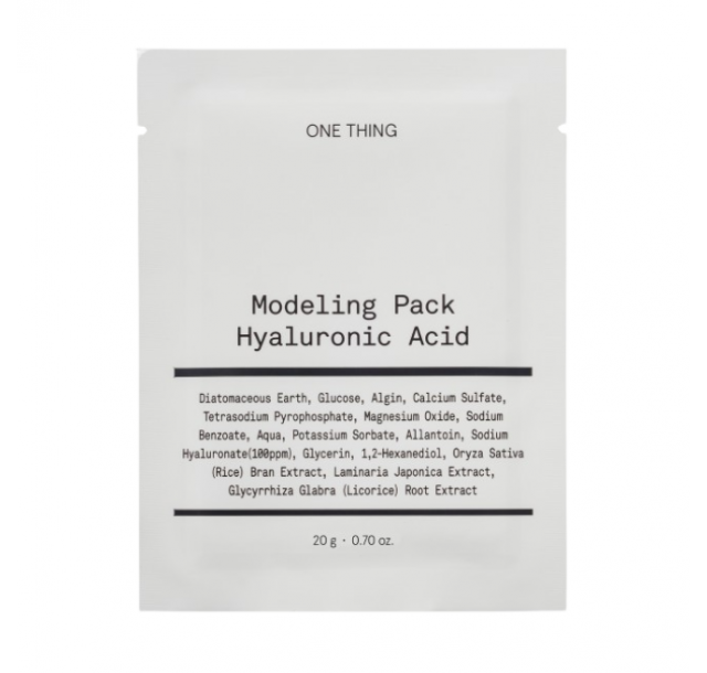 One Thing alginatinė kaukė su hialuronu, 20 g