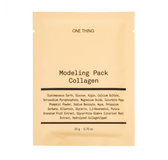 One Thing alginatinė kaukė su kolagenu ir granatais, 20 g