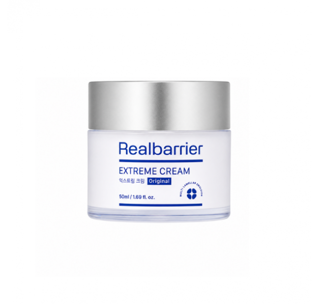 Real Barrier intensyviai drėkinantis kremas su hialuronu ir pantenoliu, 50 ml