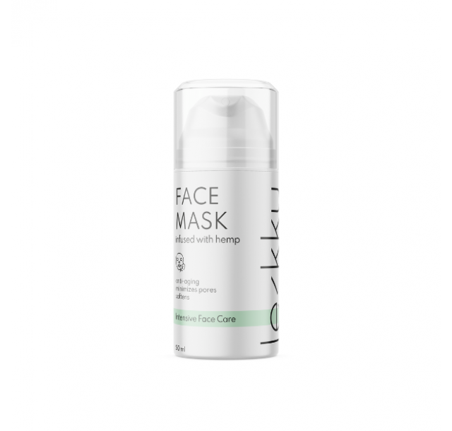 Natūrali veido kaukė su CBG, kaolinu ir niacinamidu, 50 ml