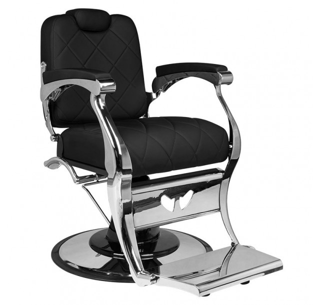 Juoda stilinga barzdos kirpėjo kėdė (Lenkija)