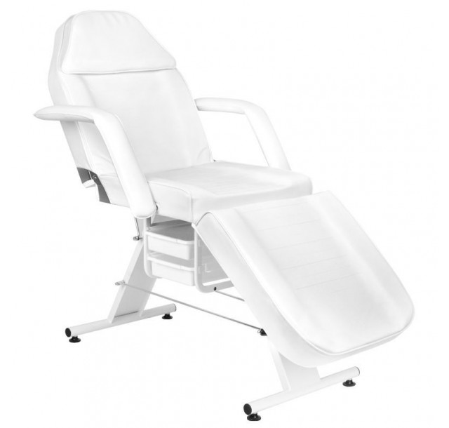 Kosmetologinė kėdė (balta / pilka / juoda) (Lenkija)