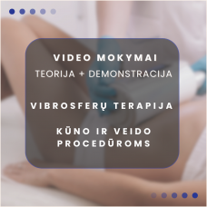 MOKYMŲ ĮRAŠAS | Vibrosferų liekninamoji ir limfodrenažinė procedūra