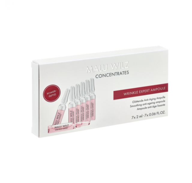 Veido odą jauninantis koncentratas ampulėje su peptidais Wrinkle Expert, 7 x 2ml