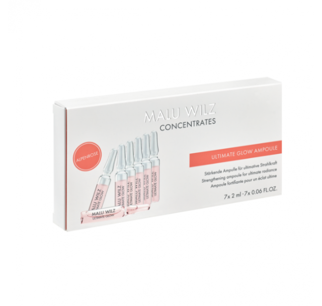 Spindesio odai suteikiantis koncentratas ampulėje Ultimate Glow, 7 x 2ml