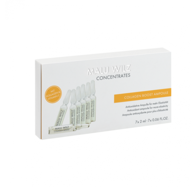 Jauninamasis koncentratas ampulėje su kolagenu ir vitaminu C Collagen Boost, 7 x 2ml