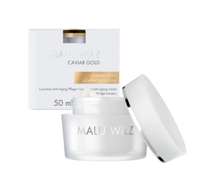 Skaistinamasis veido kremas brandžiai odai su ikrų ekstraktu ir auksu „Luminous“, 50ml