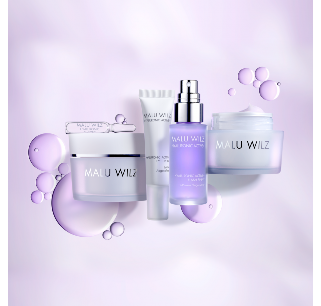Drėkinamoji veido procedūra normaliai, mišriai odai Hyaluronic Active +