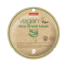Veganiška lakštinė kaukė su alaviju