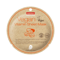 Veganiška lakštinė kaukė su glikolio rūgštimi