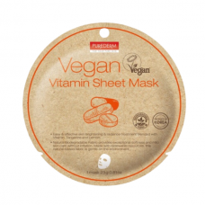 Veganiška lakštinė kaukė su glikolio rūgštimi