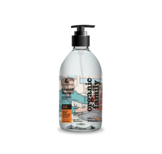 Skystas muilas su šermukšniais, 500ml