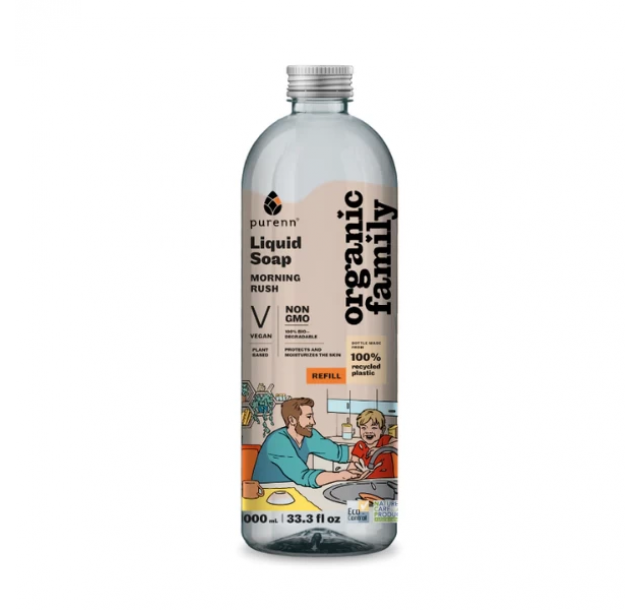 Skystas muilas su šermukšniais, 1000ml