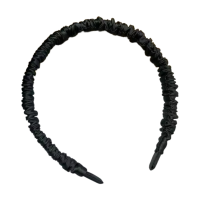 Mulberry šilko plaukų lankelis (juodas)