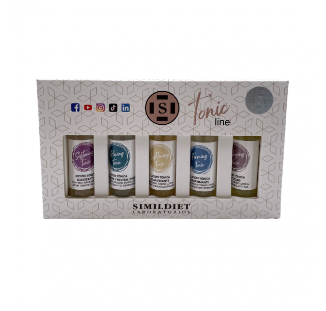 Simildiet tonikų rinkinys, 5 x 10ml
