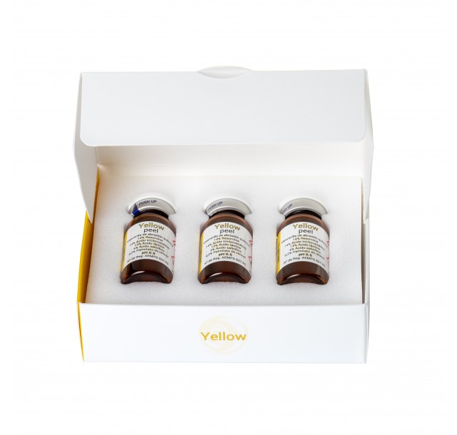 Rūgščių kokteilis „Yellow“ (pH 0,5), 3 x 5ml
