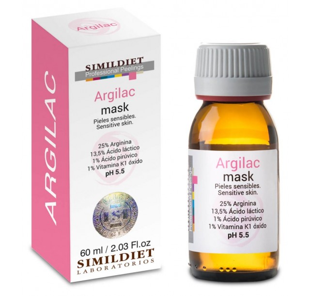 Rūgščių kaukė „Argilac“ (pH 5,5), 60 ml