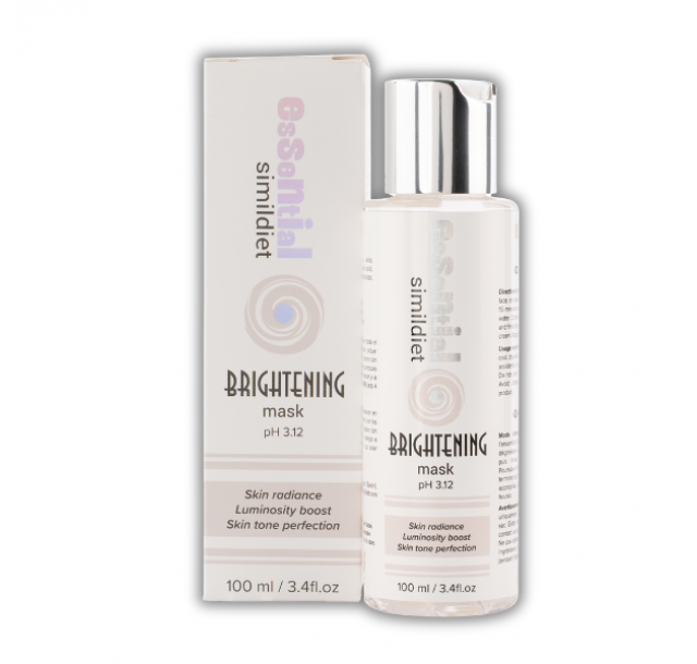 Rūgščių kaukė papilkėjusiai odai „Brightening“ (pH 3,12), 100ml
