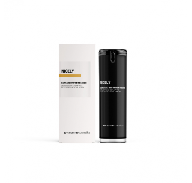 Drėkinamasis veido serumas su hialuronu jautriai odai, 30 ml
