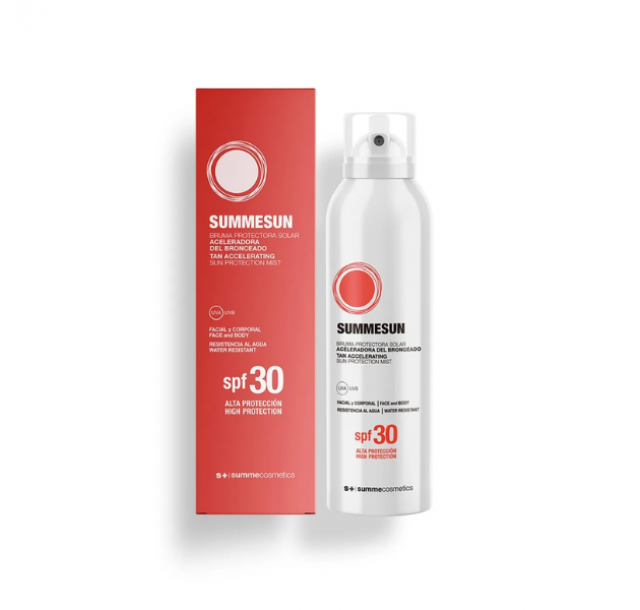 Įdegį skatinanti veido ir kūno dulksna su SPF30, 200ml